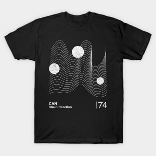 Chain Reaction / Minimalist Graphic Artwork Design T-Shirt